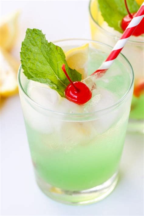 non alcoholic drinks with mint in them