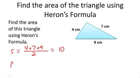 non example of heron's formula