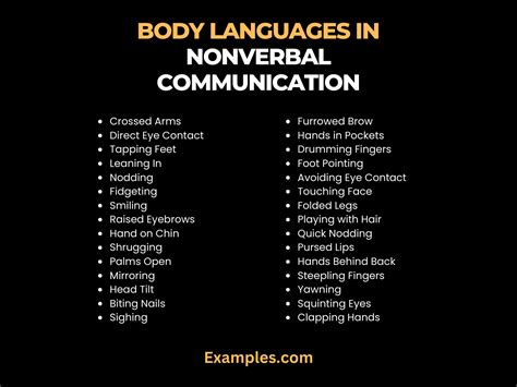 non language examples