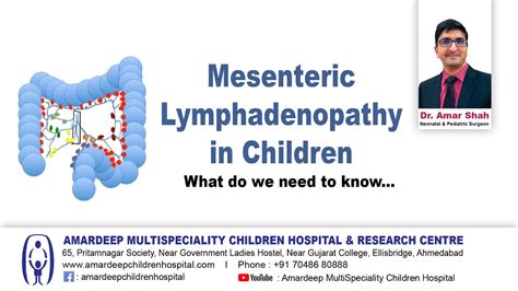 non specific mesenteric lymphadenopathy meaning in english