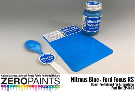 nos blue paint code