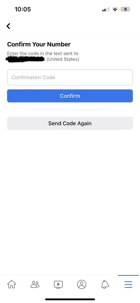 not getting facebook text code reddit