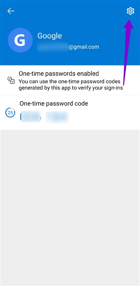 not getting microsoft authenticator code