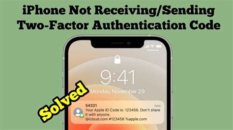 not receiving 2 step verification code iphone