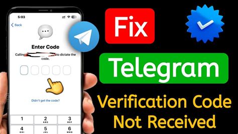 not receiving telegram verification code
