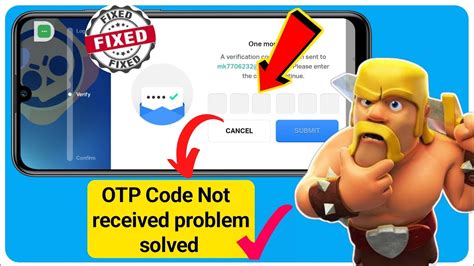 not receiving verification code from supercell