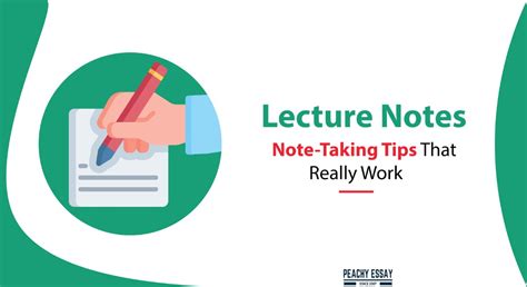note taking techniques for traditional lectures