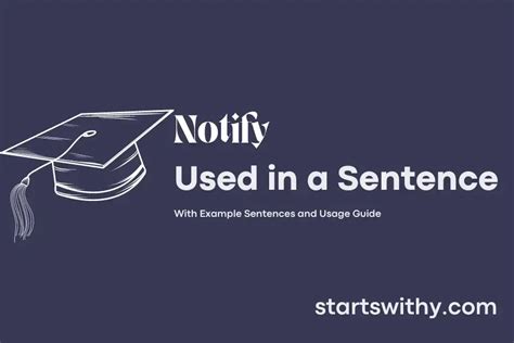 notify sentence examples