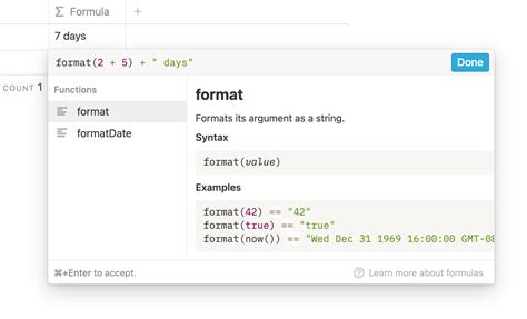 notion format text to number