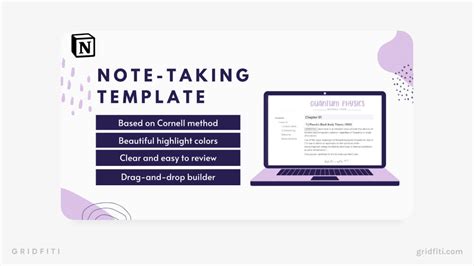 Notion Templates For Note Taking