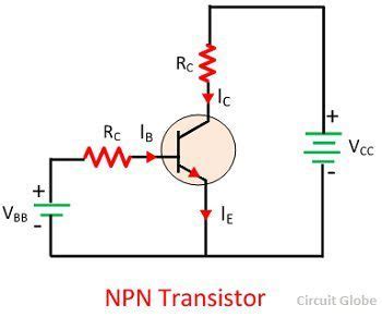 npn transistor circuit example