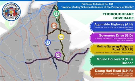number coding scheme in bacoor cavite