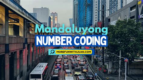 number coding window hours mandaluyong