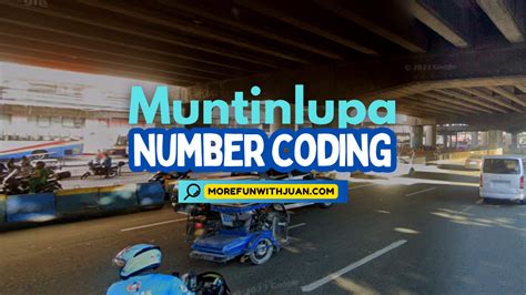 number coding window hours muntinlupa