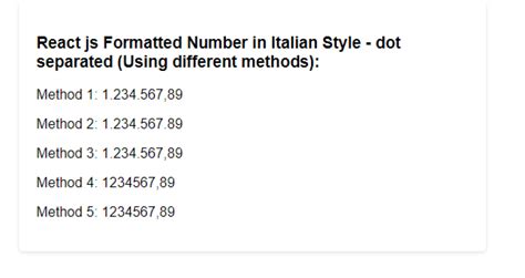 number format react js