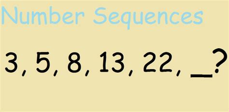 number sequence quiz questions and answers