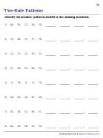 numerical patterns 5th grade worksheet