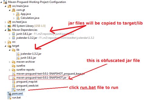 obfuscate java code maven