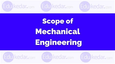 objective and scope of mechanical engineering design