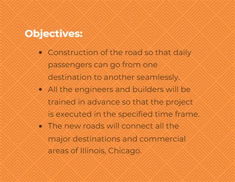 objective for project proposal