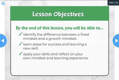 objective in lesson plan example