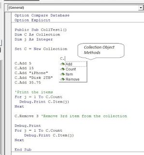 objects of learning ms access