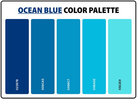 ocean blue code hex