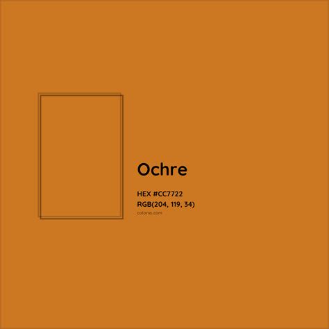 ochre color code