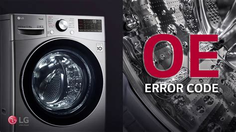 oe error code on washing machine