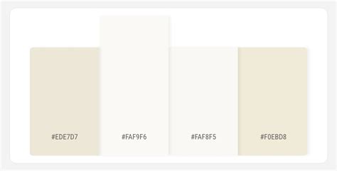 off white brown hex code