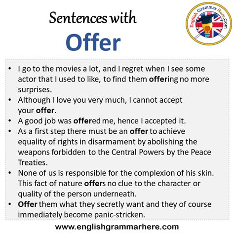 offer meaning in tamil with example sentence
