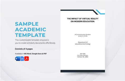 Official academic document