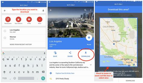 offline google maps download