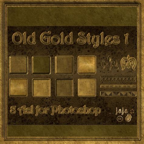 old gold photoshop code