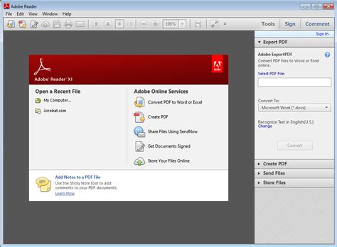 old version of adobe reader for windows 7
