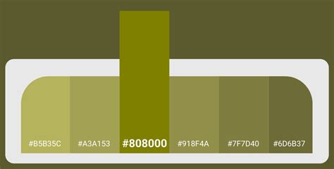 olive colour code hex