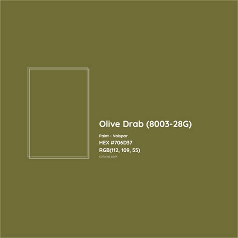 olive drab paint code