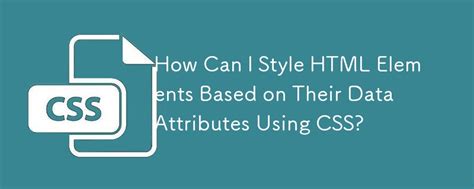 one way to apply css to html elements is by using the attributes