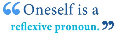 oneself meaning in telugu