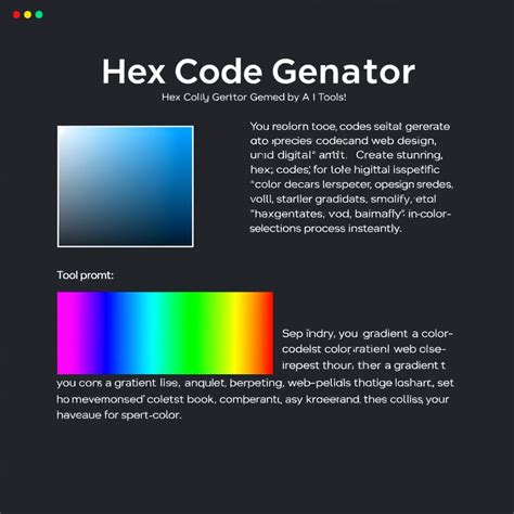 online hex code generator
