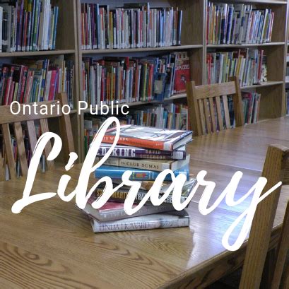 Ontario Library Catalog