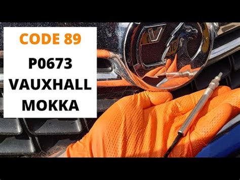 opel mokka code 89