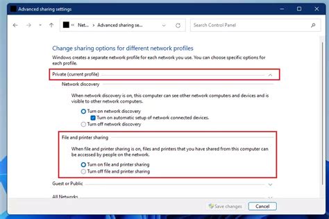 open advanced sharing settings as admin windows 11