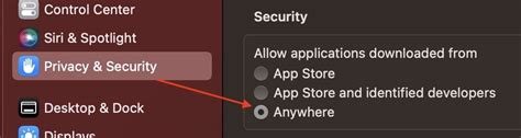 open app from unidentified developer mac terminal