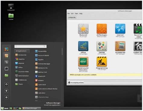 open app image linux mint