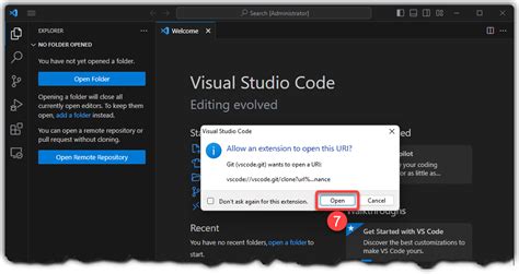 open azure repo in vs code