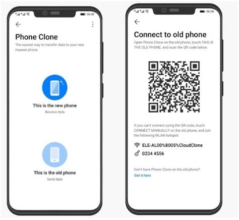 open clone phone qr code android