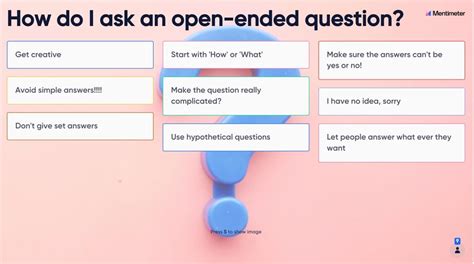 open ended questions examples medical