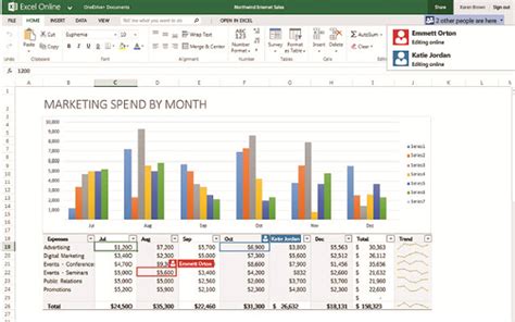 open excel online chrome