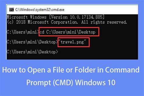 open folder from command line